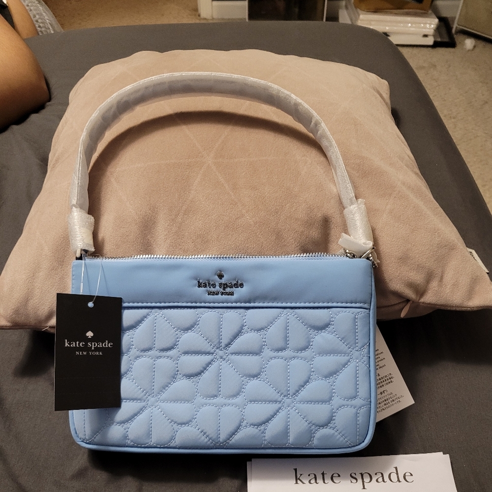 Kate Spade Blue Quilted Women's Bag